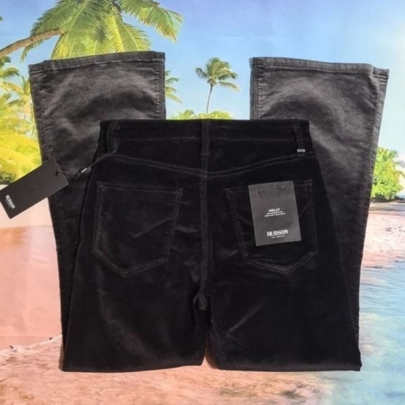 Hudson Ombre Holly High Rise Crop Flare Pants NWT Size 26 - Picture 4 of 5